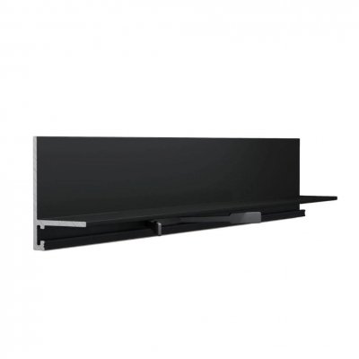 Микроплинтус алюминиевый Laconistiq MICRO L Черный 17-11-245
