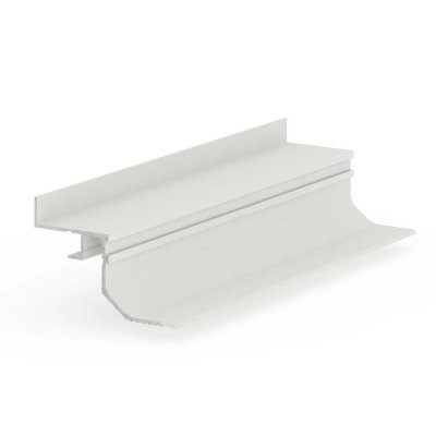 Профиль алюминиевый теневой с подсветкой Laconistiq Multilevel Landi Max Белый RAL 9016 26-22-300 матовый