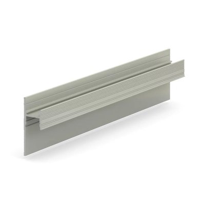 Плинтус алюминиевый теневой с подсветкой Laconistiq Light 33-100-300 без покрытия