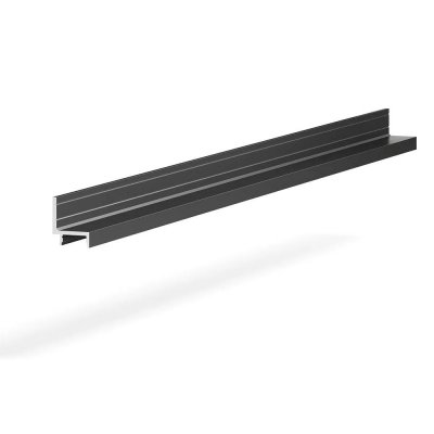 Профиль алюминиевый теневой с подсветкой Laconistiq Universal Panel Черный 44-11-300