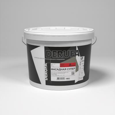 Краска фасадная Derufa Фасадная Супер 9 л