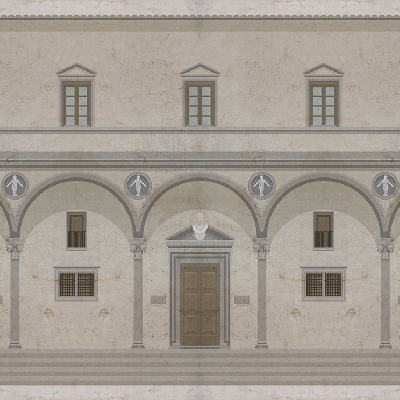 Обои Skinwall Suite Collection 724-OSPEDALE-DEGLI-INNOCENTI-PALACE-B