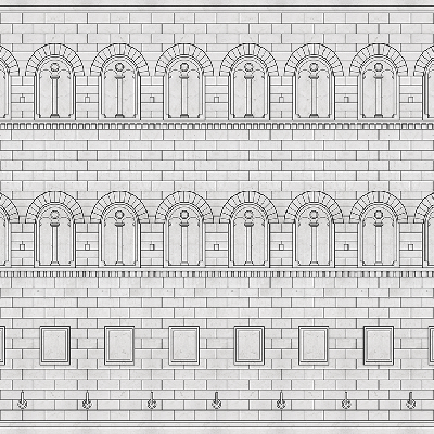 Обои Skinwall Suite Collection 726-PALAZZO-STROZZI-PALACE