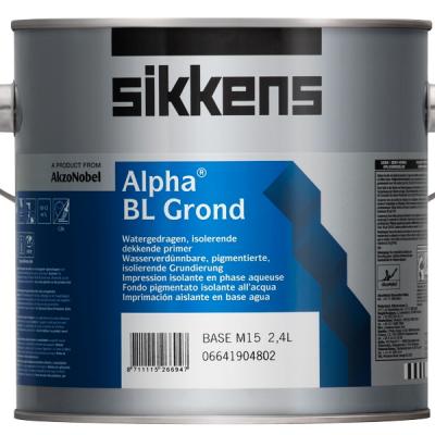 Глубокоматовая грунтовочная краска (Грунт-Покрытие) для стен и потолков Alpha BL Grond 2,5л