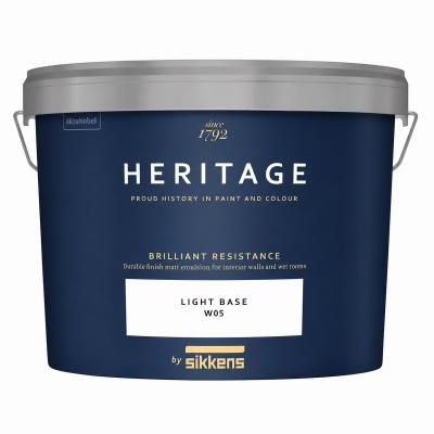 Краска матовая для стен и потолков Sikkens Heritage Brilliant Resistance 10л