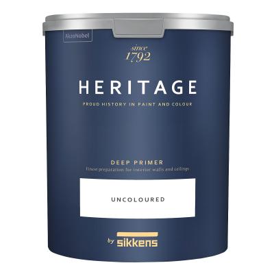 Стабилизирующий грунт для покраски стен и потолков Sikkens Heritage Deep primer 4,5л
