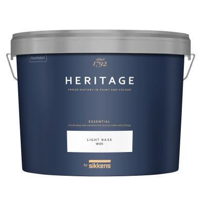 Краска глубокоматовая для потолков и стен Sikkens Heritage Essential 10л