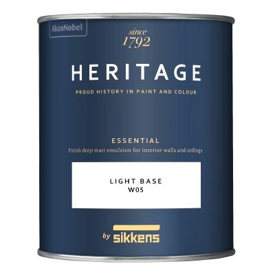 Краска глубокоматовая для потолков и стен Sikkens Heritage Essential 1л