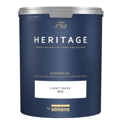 Краска глубокоматовая для потолков и стен Sikkens Heritage Essential 4,5л