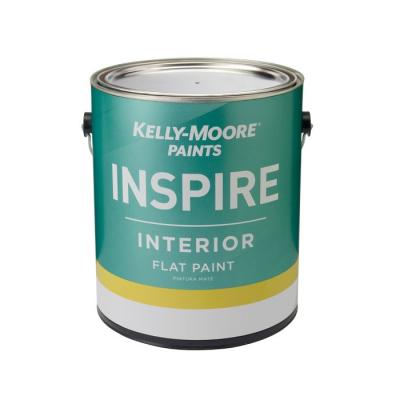 Суперукрывистая дизайнерская краска Kelly-Moore Inspire Interior (Flat)