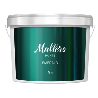 Глубокоматовая интерьерная краска Mallers Emerald 9л