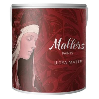 Глубокоматовая интерьерная краска Mallers Ultra Matte 4л