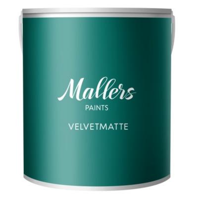 Шелковисто-матовая интерьерная краска Mallers Velvetmatte 4л