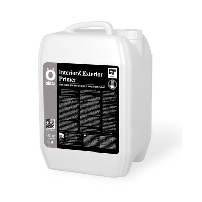 Грунт для внутренних и наружных работ Olsta Interior&Exterior Primer 5л