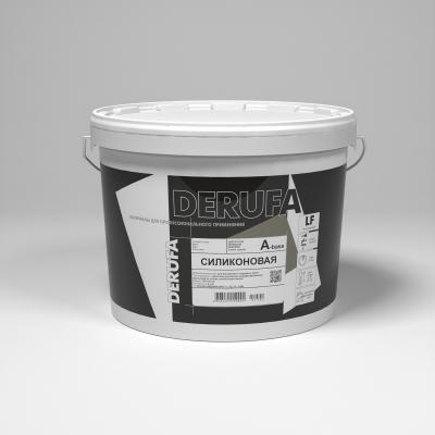 Краска фасадная Derufa Силиконовая 9 л