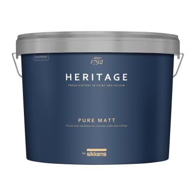 Краска матовая для стен и потолков Sikkens Heritage Pure Matt 10л