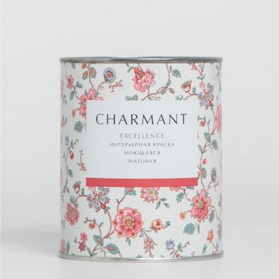 Моющаяся краска для интерьеров Charmant Excellence 0,4л