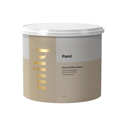 Интерьерная краска для стен и потолков Milq Home & Office Intense 2,7л