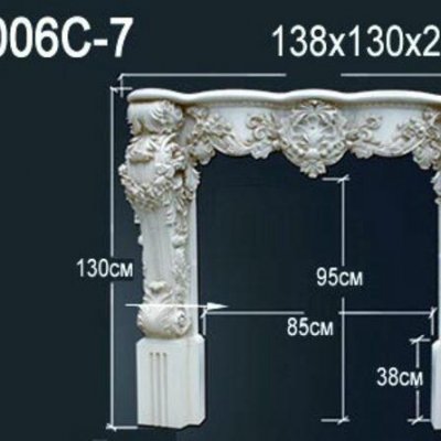 Элемент камина Перфект K3006