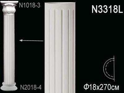Полуколонна Перфект Perfect N3318L