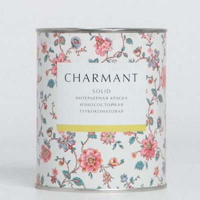 Износостойкая краска для интерьеров Charmant Solid 0,4л