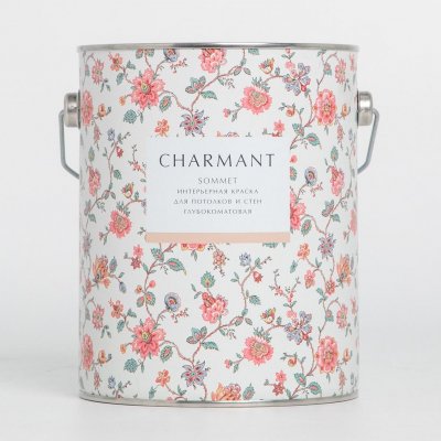 Глубокоматовая краска для интерьеров Charmant Sommet 2,7л