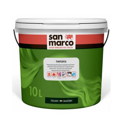 Окрашиваемый микронизированный грунт San Marco Tintofis 10л