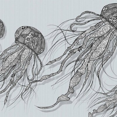 Обои Skinwall Standard Collection 2021 VW4017-A-WHITE-STITCH